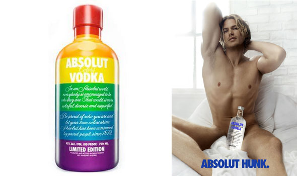 Absolut'tan gökkuşağı votka Kaos GL - LGBTİ+ Haber Portalı