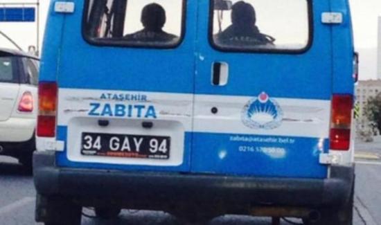 Ataşehir Belediyesi&rsquo;nden &lsquo;GAY&rsquo; plakasına yanıt: Velev ki eşcinseliz! Kaos GL - LGBTİ+ Haber Portalı