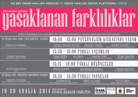 Yeni İnsan Hakları Paradigması: Yasaklanan Farklılıklar Kaos GL - LGBTİ+ Haber Portalı