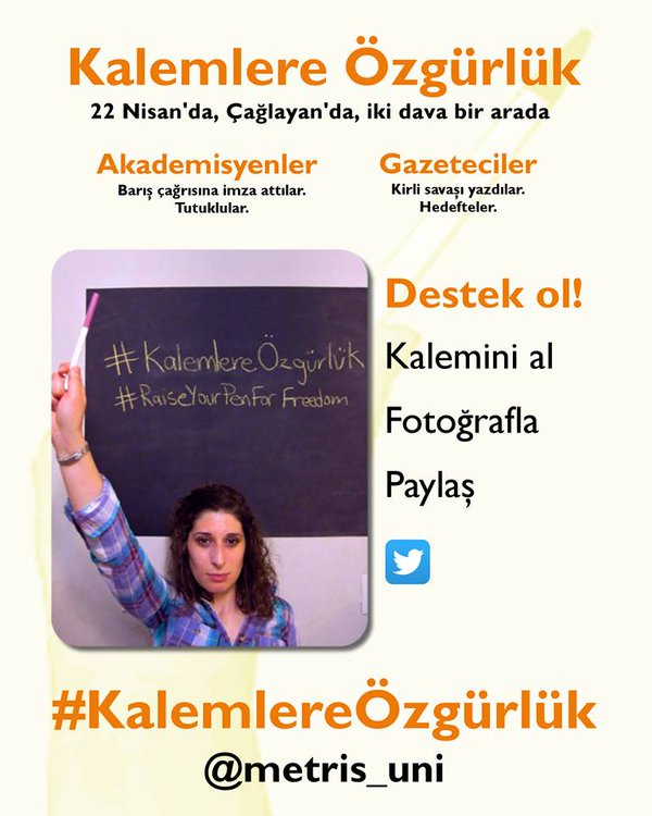Çağlayan&rsquo;daki adalet şöleni öncesi: #KalemlereÖzgürlük Kaos GL - LGBTİ+ Haber Portalı
