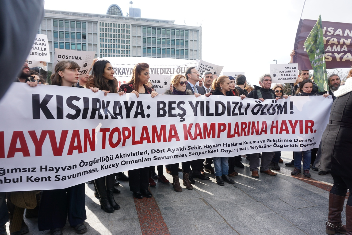 Belediye güvenliği hayvan özgürlüğü aktivistlerini darp etti Kaos GL - LGBTİ+ Haber Portalı