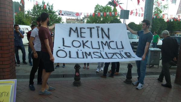 Nazilli&rsquo;de Gezi ve Metin Lokumcu anması Kaos GL - LGBTİ+ Haber Portalı