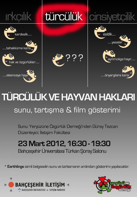 Türcülük ve Hayvan Hakları Kaos GL - LGBTİ+ Haber Portalı