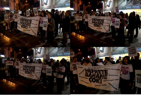 İzmir'de Kadın Cinayetleri Protesto Edildi Kaos GL - LGBTİ+ Haber Portalı