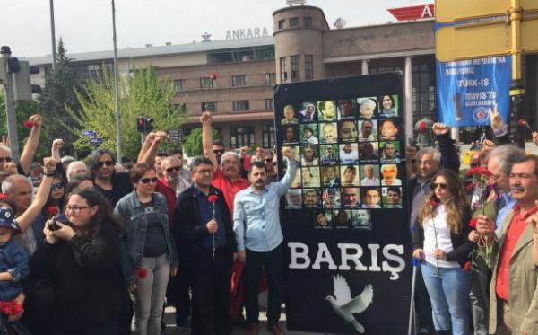 Ankara&rsquo;da 1 Mayıs 10 Ekim anmasıyla başladı Kaos GL - LGBTİ+ Haber Portalı