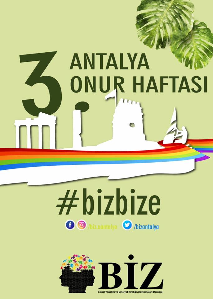 Antalya Onur Haftası’nın programı açıklandı! Kaos GL - LGBTİ+ Haber Portalı