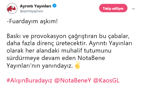 Nerdesin aşkım? Fuardayım aşkım… Kaos GL - LGBTİ+ Haber Portalı