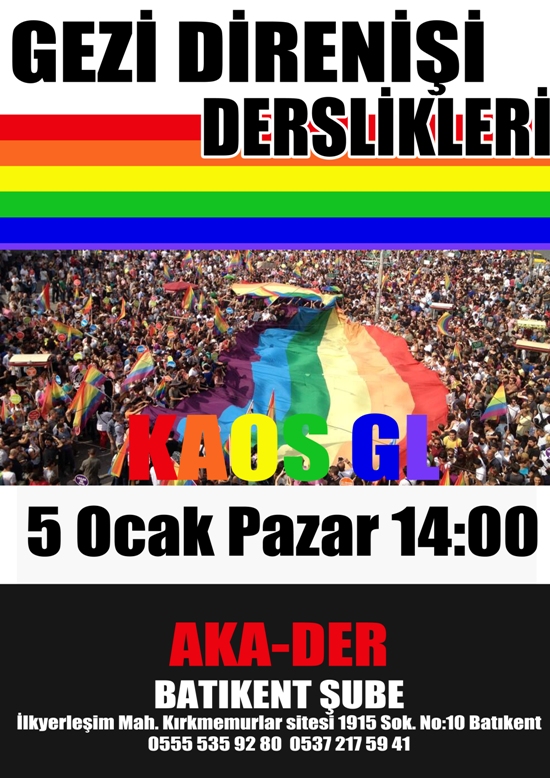 Kaos GL Bu Pazar Batıkent’te Kaos GL - LGBTİ+ Haber Portalı