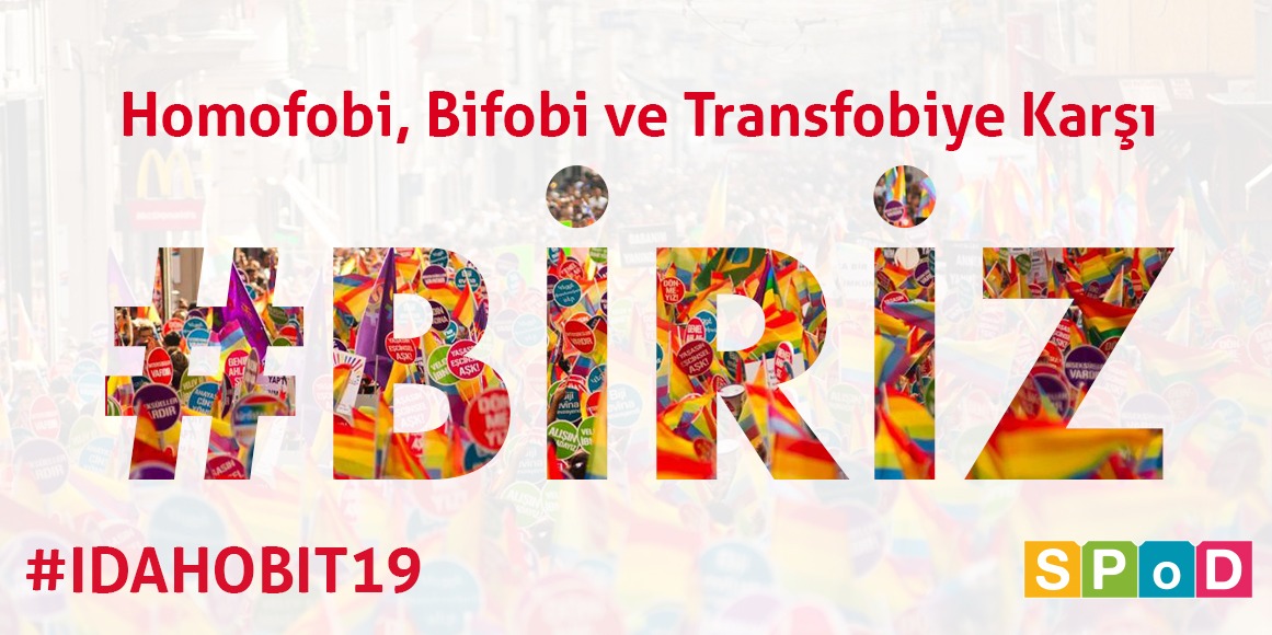 SPoD: “Homofobi, Bifobi ve Transfobiye Karşı #Biriz!” Kaos GL - LGBTİ+ Haber Portalı