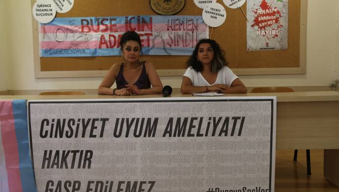 “Adalet Bakanlığı Buse’nin yasal hakkını gasp ediyor” Kaos GL - LGBTİ+ Haber Portalı