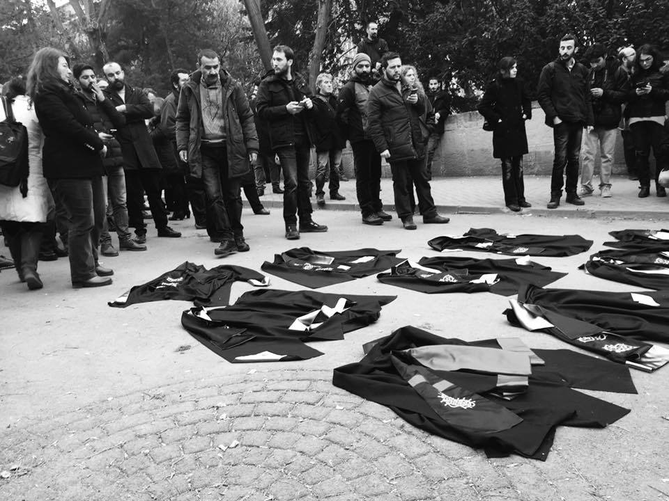 Akademisyen giremeyen kampüse TOMA girdi! Kaos GL - LGBTİ+ Haber Portalı