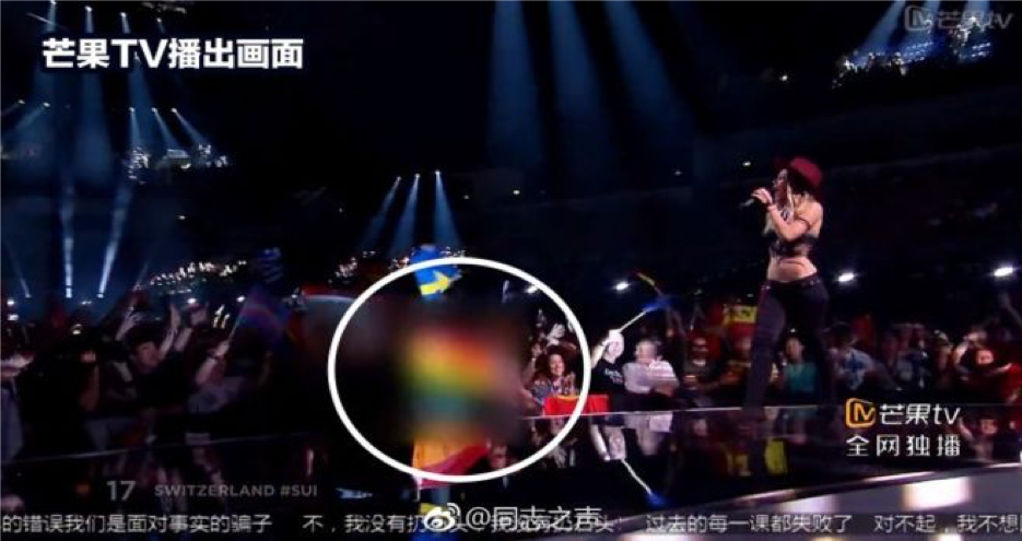Çin televizyonundan Eurovision’a LGBTİ+ sansürü Kaos GL - LGBTİ+ Haber Portalı