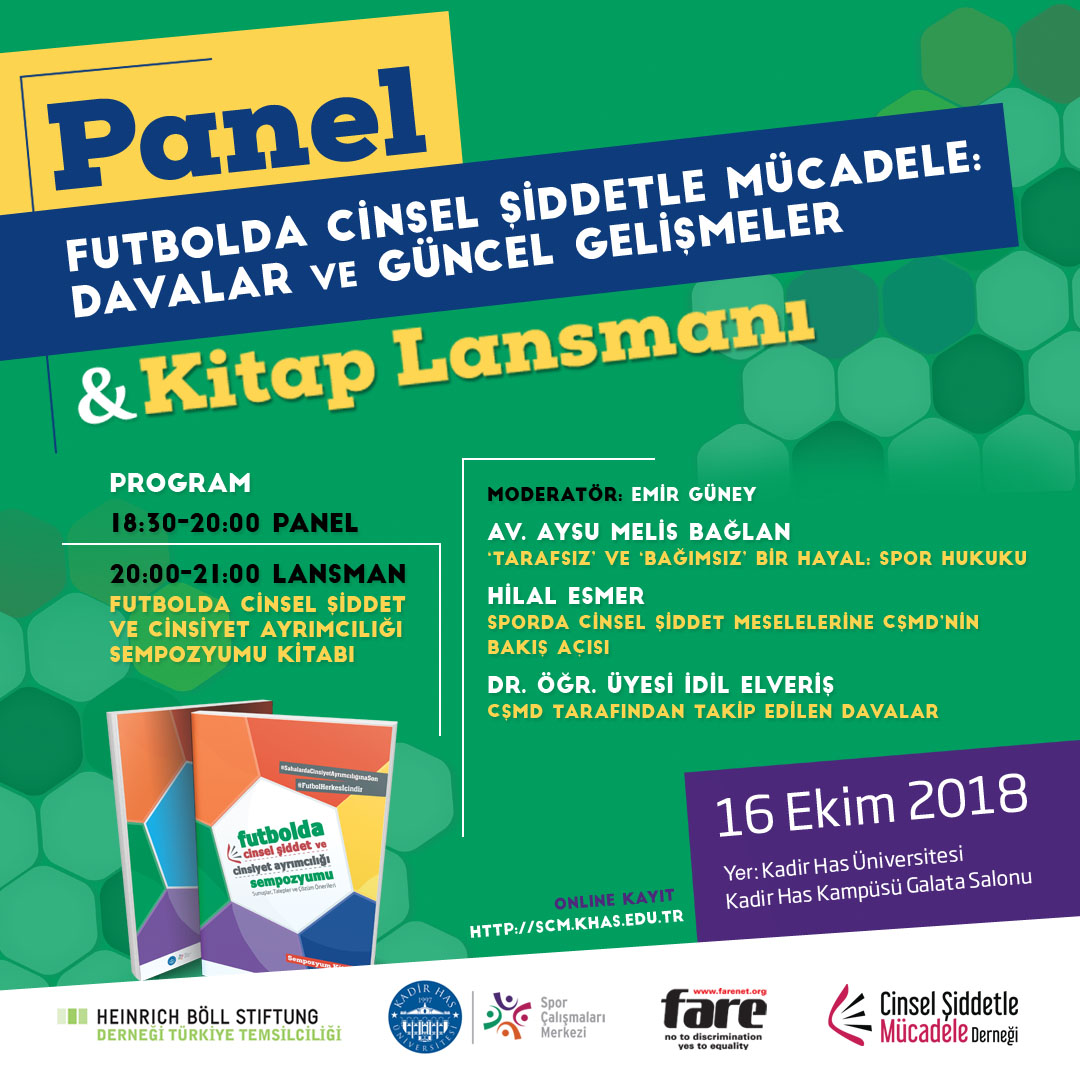 Futbolda Cinsel Şiddetle Mücadele Paneli’ne davetlisiniz! Kaos GL - LGBTİ+ Haber Portalı