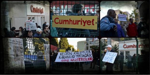 Okurlar, gazeteciler, vekiller Cumhuriyet için bir arada Kaos GL - LGBTİ+ Haber Portalı