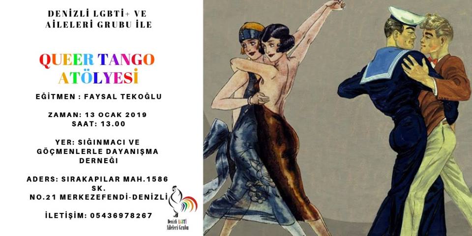 “Queer Tango” Denizli’ye yolcu Kaos GL - LGBTİ+ Haber Portalı
