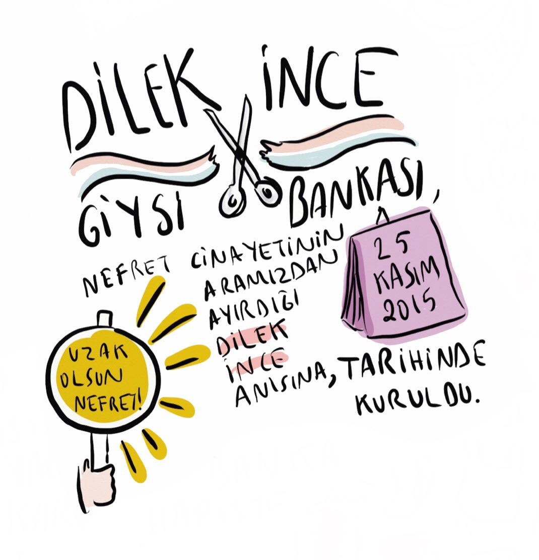 Dilek İnce Giysi Bankası desteğinizi bekliyor Kaos GL - LGBTİ+ Haber Portalı