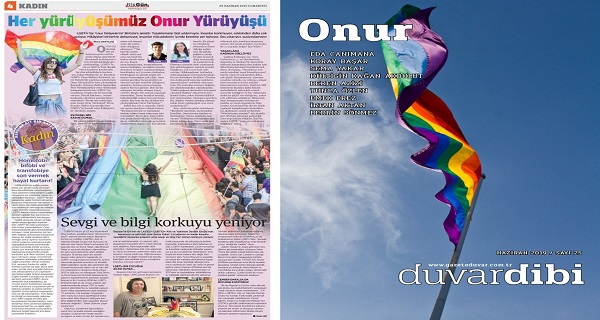 BirGün ve Duvar’dan “Onur” köşeleri Kaos GL - LGBTİ+ Haber Portalı