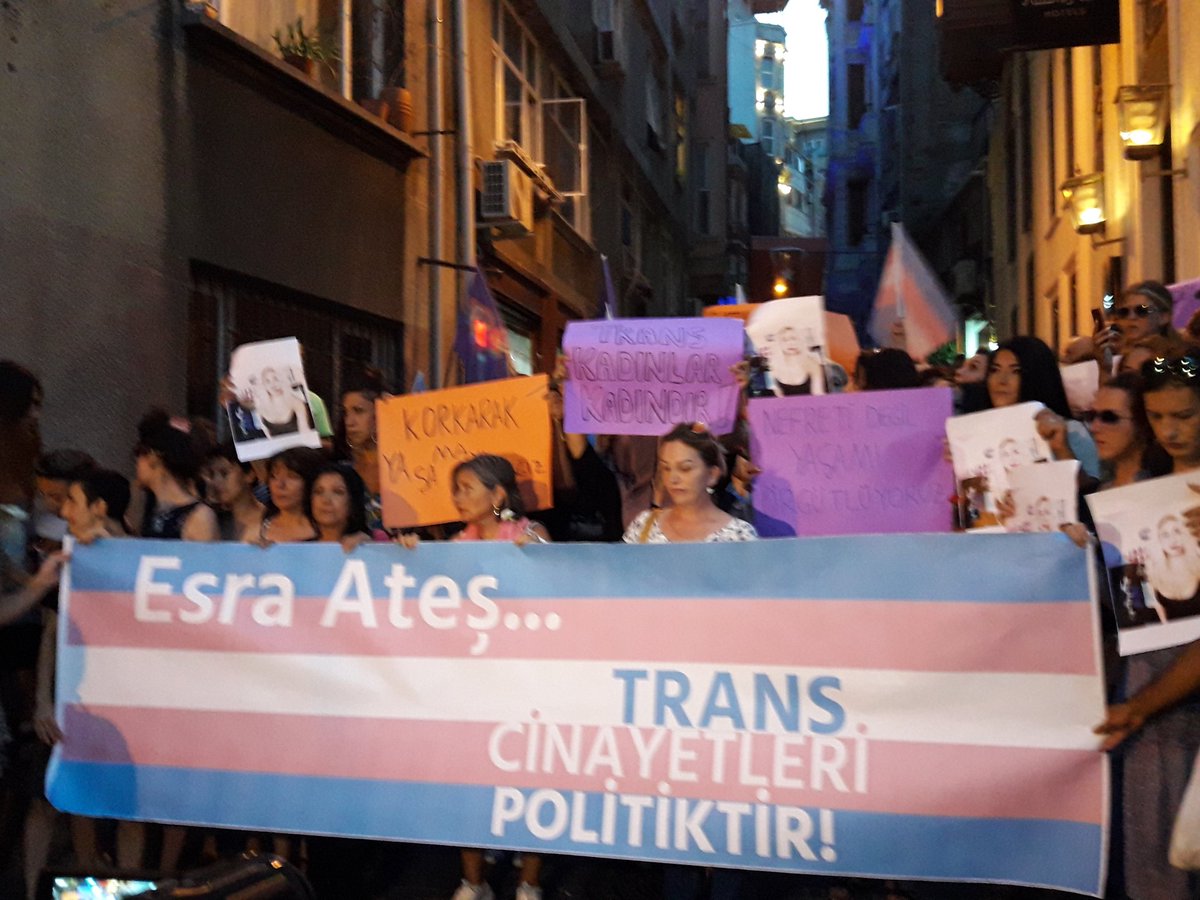 Esra anıldı: Karakola 1 dakika mesafede öldürüldü, kabul etmiyoruz! Kaos GL - LGBTİ+ Haber Portalı