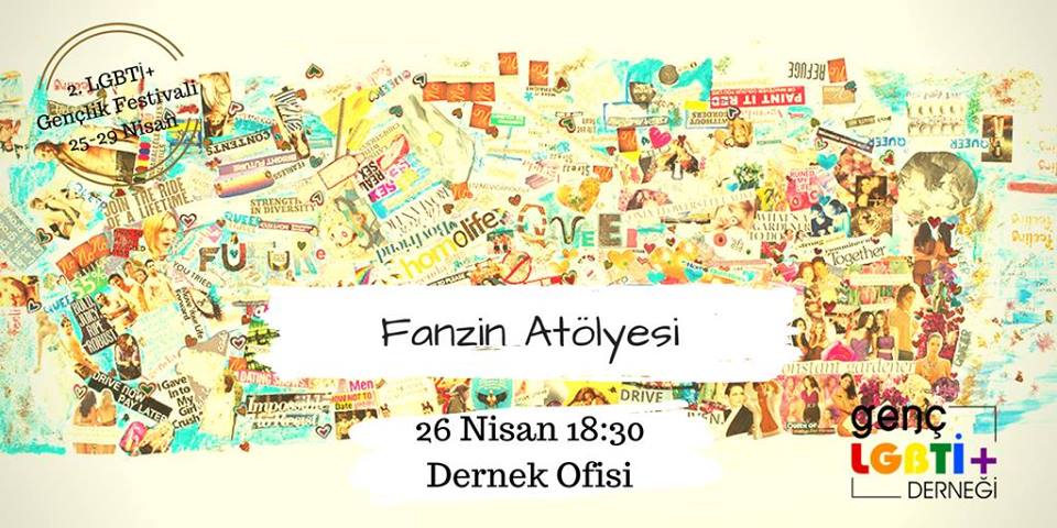 Yapıştırıcı, kağıt, makas: Fanzin Atölyesi, 2. LGBTİ+ Gençlik Festivali’nde Kaos GL - LGBTİ+ Haber Portalı