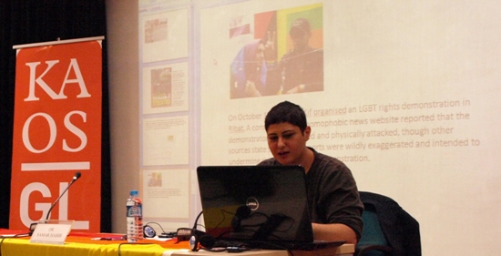 Samar Habib İstanbul&rsquo;da Kaos GL - LGBTİ+ Haber Portalı