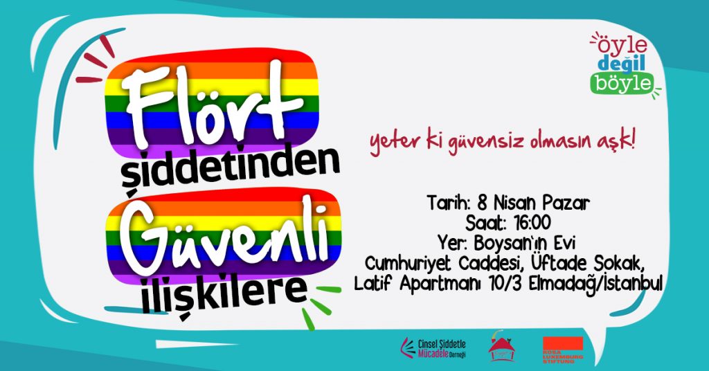 Flört şiddetinden uzakta: “Yeter ki Güvensiz Olmasın Aşk!” Kaos GL - LGBTİ+ Haber Portalı