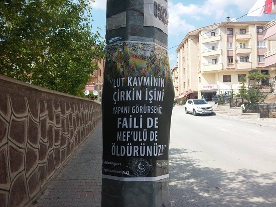 LGBTİ&rsquo;lere katliam çağrısı afişi asanlara El-Kaide üyeliğinden dava Kaos GL - LGBTİ+ Haber Portalı