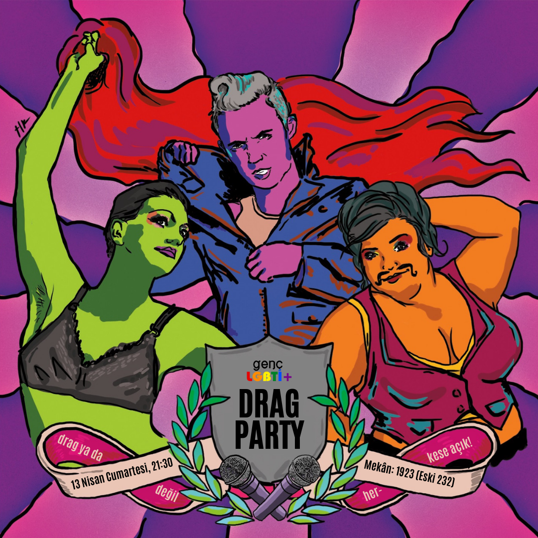 Genç LGBTİ+’dan “Drag Party” Kaos GL - LGBTİ+ Haber Portalı