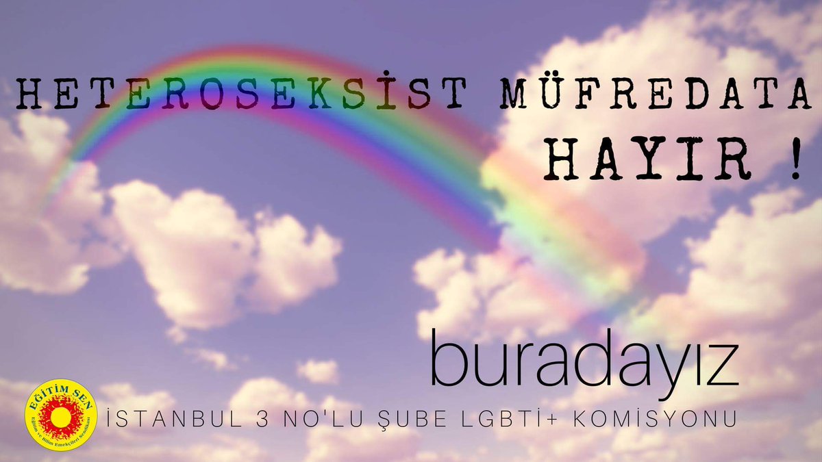 Cinsiyetçi ve heteroseksist müfredata karşı sesler yükseliyor Kaos GL - LGBTİ+ Haber Portalı