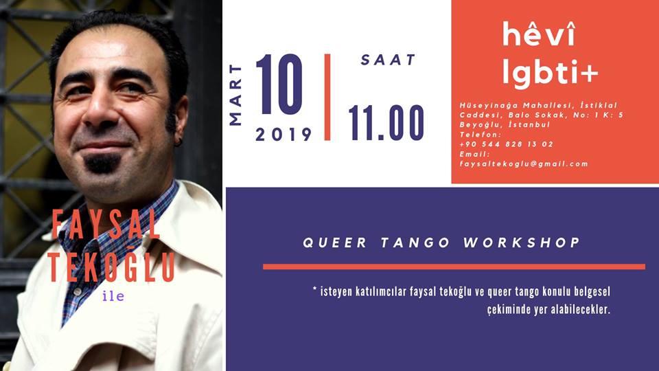 Hêvî LGBTİ+ Derneği queer tangoya çağırıyor Kaos GL - LGBTİ+ Haber Portalı