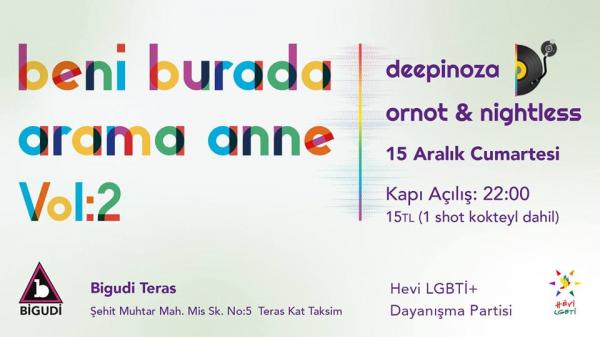 Hêvî LGBTİ+’dan dayanışma partisi Kaos GL - LGBTİ+ Haber Portalı