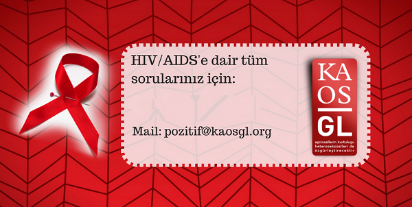 HIV tanısı aldım ne yapmalıyım? Kaos GL - LGBTİ+ Haber Portalı
