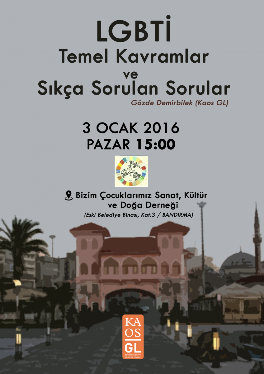 Homofobi karşıtları Bandırma&rsquo;da buluşacak Kaos GL - LGBTİ+ Haber Portalı