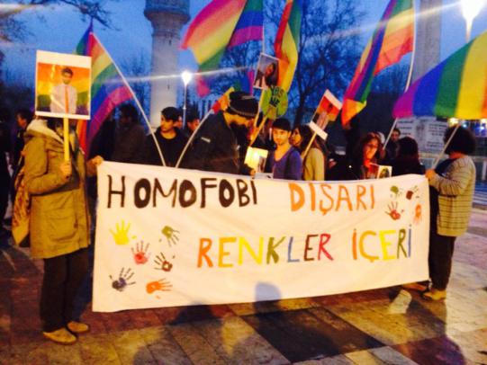 Antepli Homofobi Karşıtları İsa Şahmarlı İçin Buluştu Kaos GL - LGBTİ+ Haber Portalı