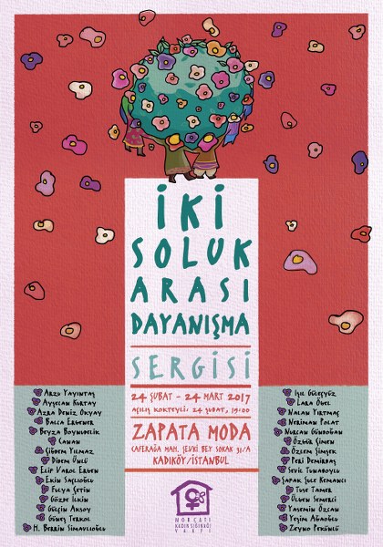 Kadın sanatçılar &lsquo;İki Soluk Arası&rsquo; sergisinde buluşuyor Kaos GL - LGBTİ+ Haber Portalı