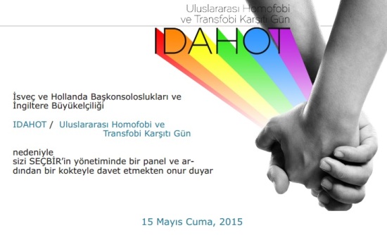 İstanbul&rsquo;da 17 Mayıs resepsiyonu Kaos GL - LGBTİ+ Haber Portalı
