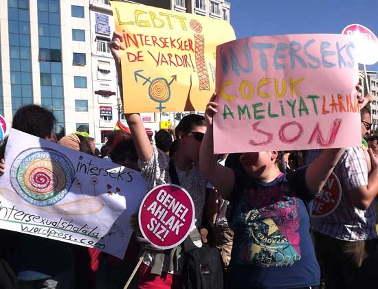&lsquo;İnterseks çocukların katline son!&rsquo; Kaos GL - LGBTİ+ Haber Portalı