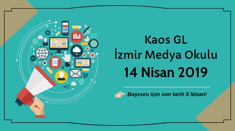 Medya Okulu İzmir’e geliyor! Kaos GL - LGBTİ+ Haber Portalı