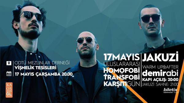 Jakuzi 17 Mayıs&rsquo;ta Ankara&rsquo;da! Kaos GL - LGBTİ+ Haber Portalı