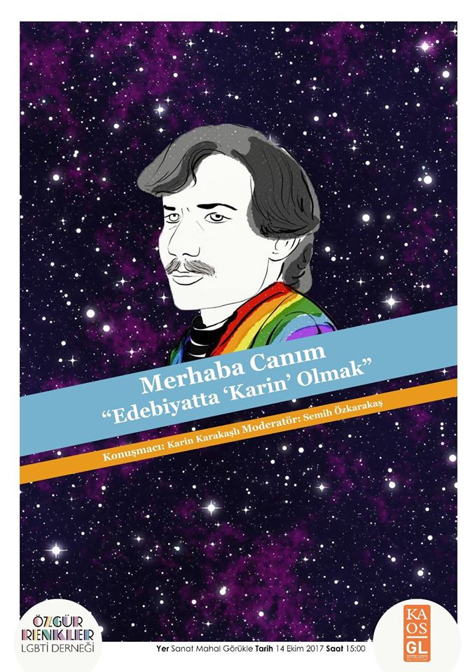 &lsquo;Merhaba Canım&rsquo; Karin Karakaşlı&rsquo;yı ağırlıyor Kaos GL - LGBTİ+ Haber Portalı
