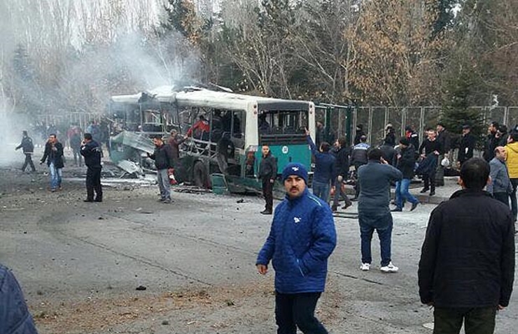 Kayseri Erciyes Üniversitesi yakınında patlama Kaos GL - LGBTİ+ Haber Portalı