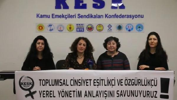 KESK’li kadınlar: “LGBTİ+’ları yok sayanlara oy yok!” | Kaos GL - LGBTİ+ Haber Portalı Haber