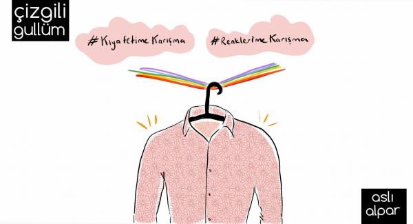 Çizgili Gullüm: Renklerime karışma! Kaos GL - LGBTİ+ Haber Portalı