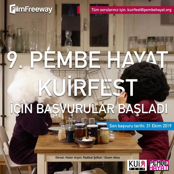 9. Pembe Hayat KuirFest için başvurular başladı! Kaos GL - LGBTİ+ Haber Portalı