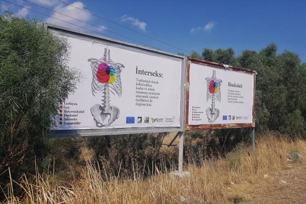 Kıbrıs&rsquo;ta bir kez daha LGBTİ billboardları sokakta! Kaos GL - LGBTİ+ Haber Portalı