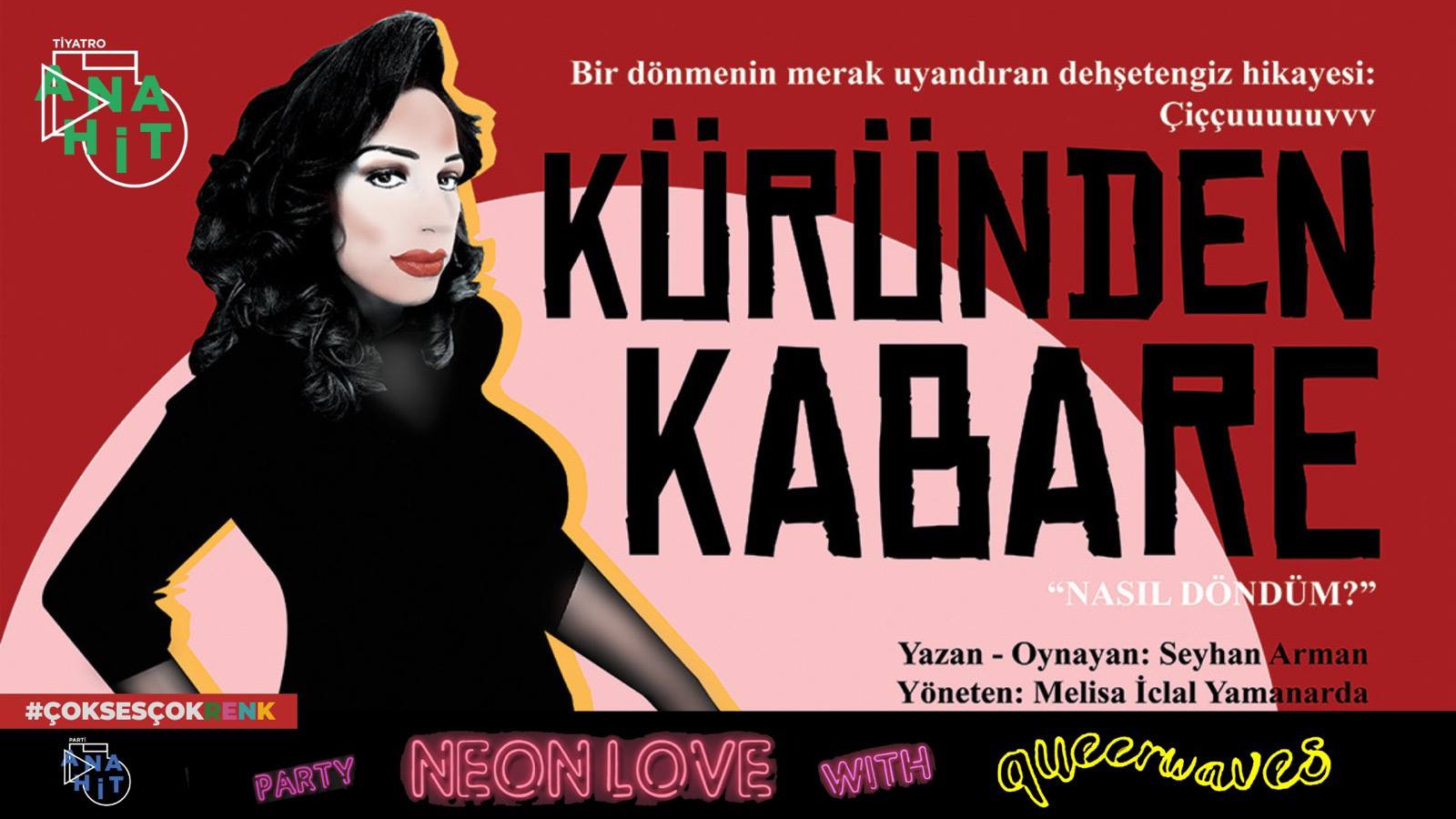 Küründen Kabare ve Queerwaves parti bir arada! Kaos GL - LGBTİ+ Haber Portalı