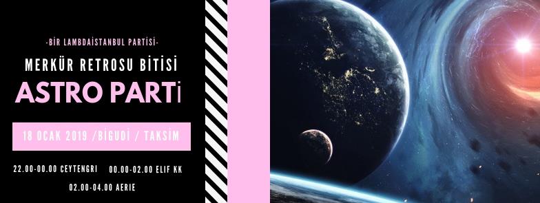 Lambdaistanbul, Merkür retrosunun bitişini kutluyor Kaos GL - LGBTİ+ Haber Portalı