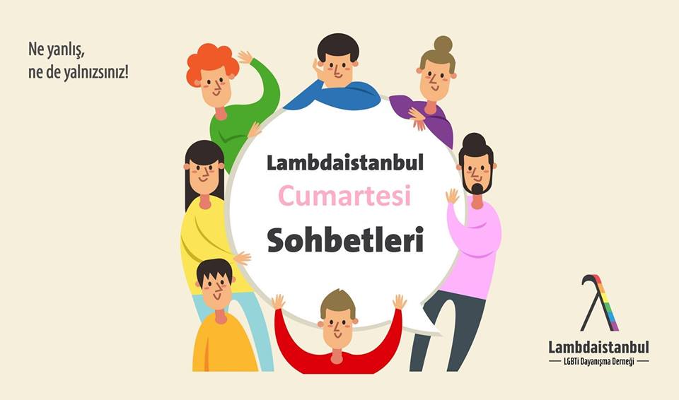 Lambda “Cumartesi Sohbetleri”ne çağırıyor Kaos GL - LGBTİ+ Haber Portalı