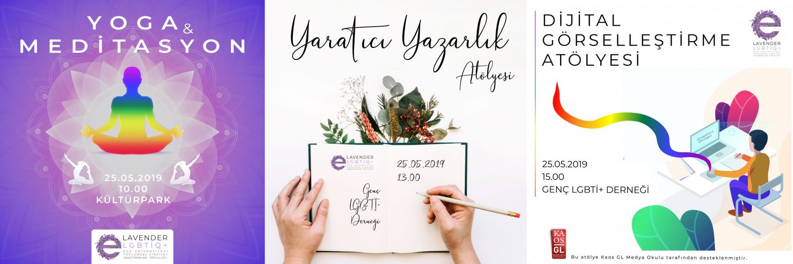 Lavender’den hafta sonu etkinlikleri Kaos GL - LGBTİ+ Haber Portalı