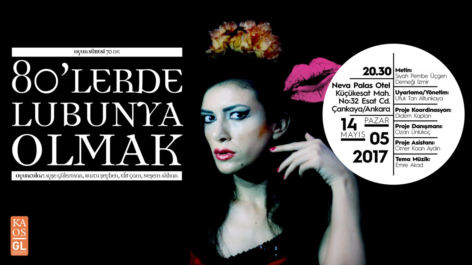 80&rsquo;lerde Lubunya Olmak, Ankara&rsquo;ya geliyor Kaos GL - LGBTİ+ Haber Portalı