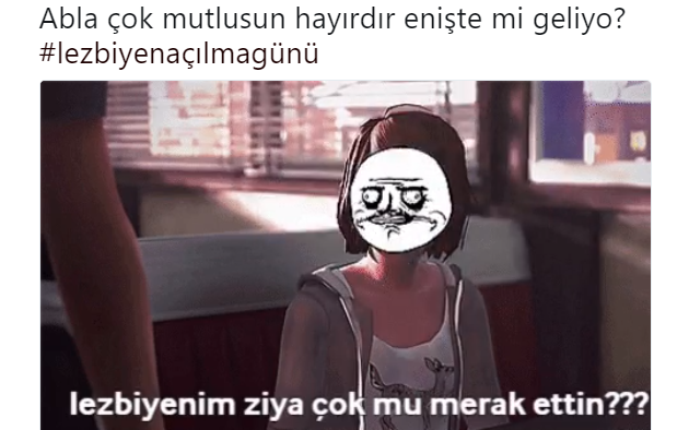 TT getiren görünürlük: #lezbiyenaçılmagünü Kaos GL - LGBTİ+ Haber Portalı